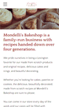 Mobile Screenshot of mondellis.com